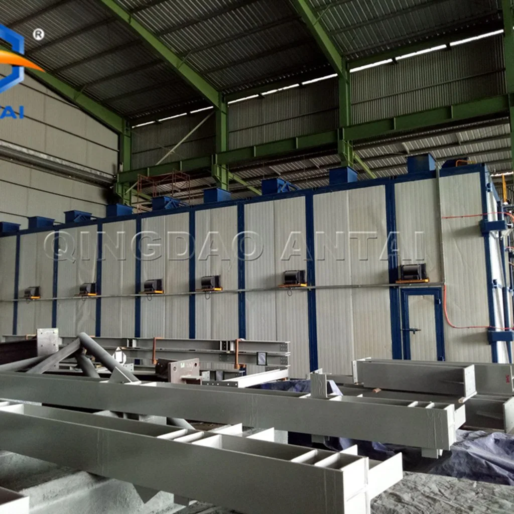 China Iron Rust Remover Sand Blasting Chamber/Air Blasting Room