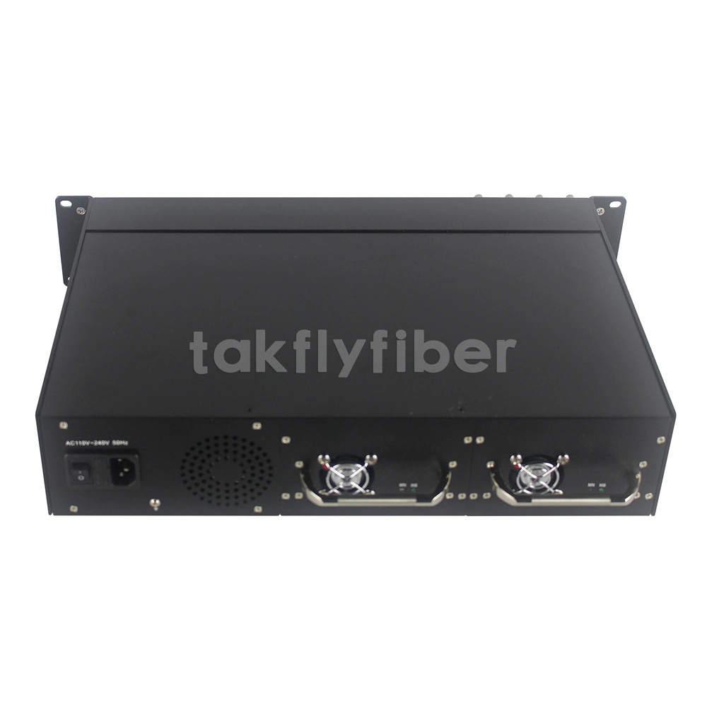 Alloy 14 Slots Fiber Media Converter Chassis Rack