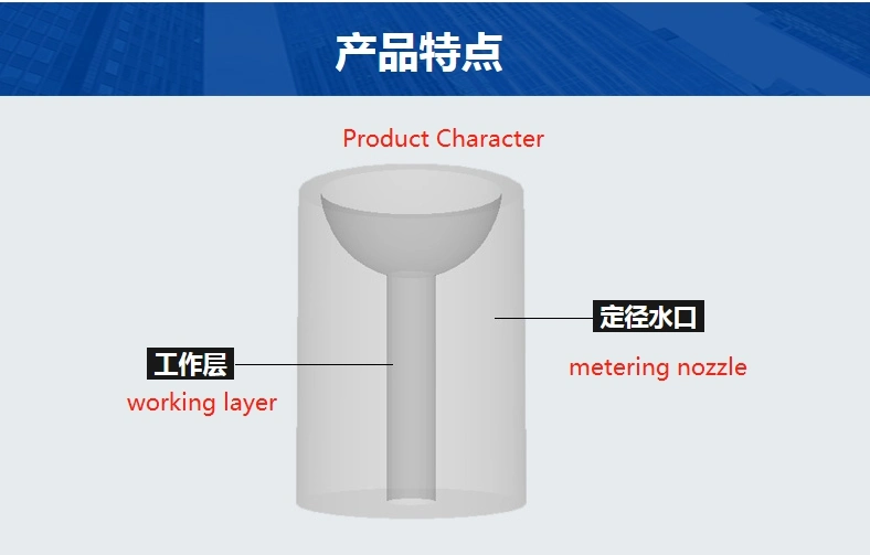 Zircon Metering Nozzle 16 Tundish Refractories