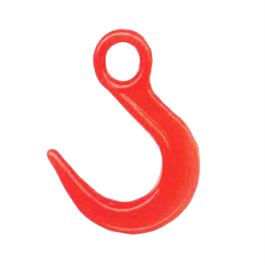 Hot Die Forging Alloy Steel Hoist Equipment Spare Parts Us Type Eye Sling Hook with Latch