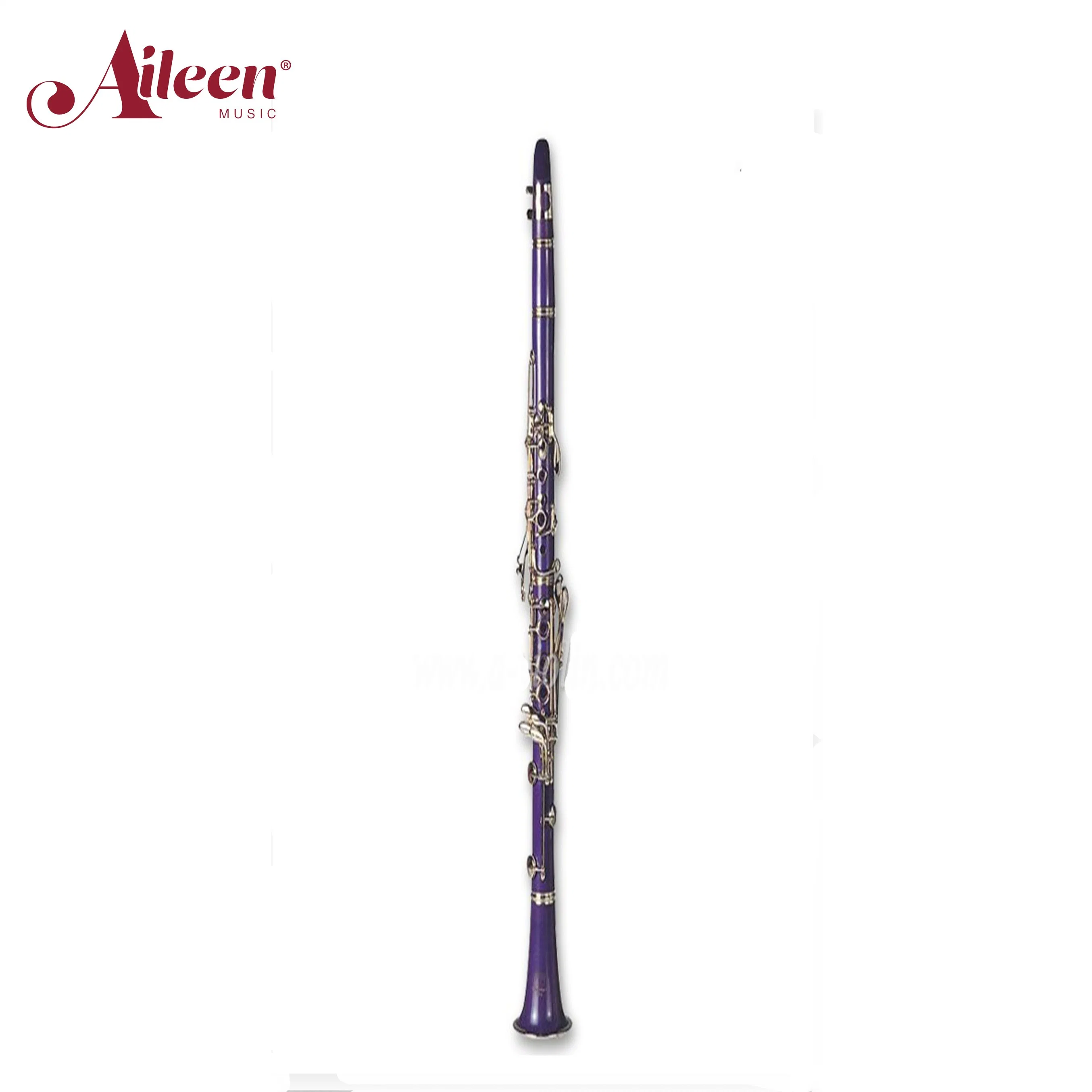 Purple Color Nickel Plated Keys Bb Clarinet (CL3071N)