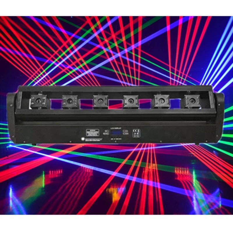 Etapa PRO DJ caso láser RGB Faro móvil