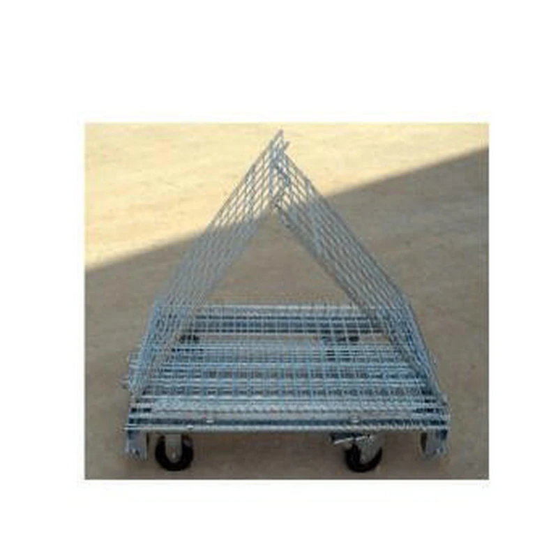 Hot-DIP Galvanized Foldable Metal Storage Wire Mesh Cage/Pallet Factory