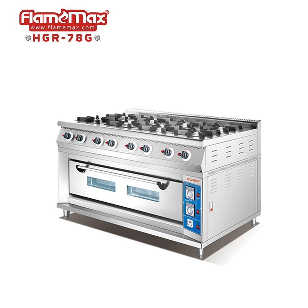 Personalización básica 4 cocina de gas Burners con horno de gas (HGR-4G)