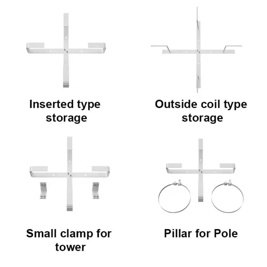 Power Fittings for ADSS/Opgw Cable Storage Assembly for Pole Line Hardware ADSS Cable Storage Bracket