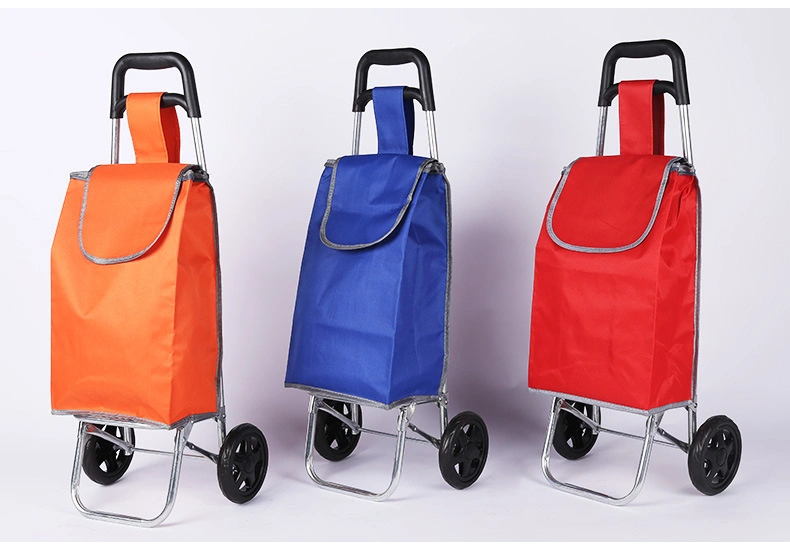 Hot Sell Multifunctional Popular Folding Grocery Shopping Cart/Folding Trolley Portable Fold up Shopping Cart