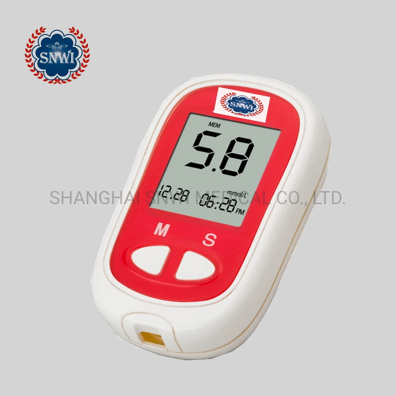 Intelligent Bar Code Free HD Large Screen Blood Glucose Meter