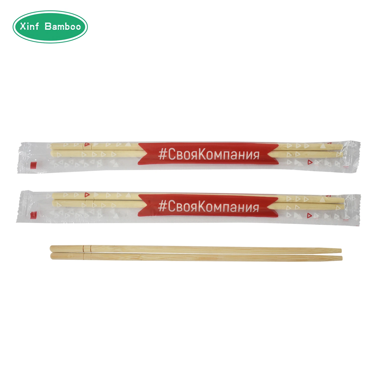 Wholesale/Supplier Disposable Household Tableware Bamboo Chopsticks Individual OPP Packaging Wrapped