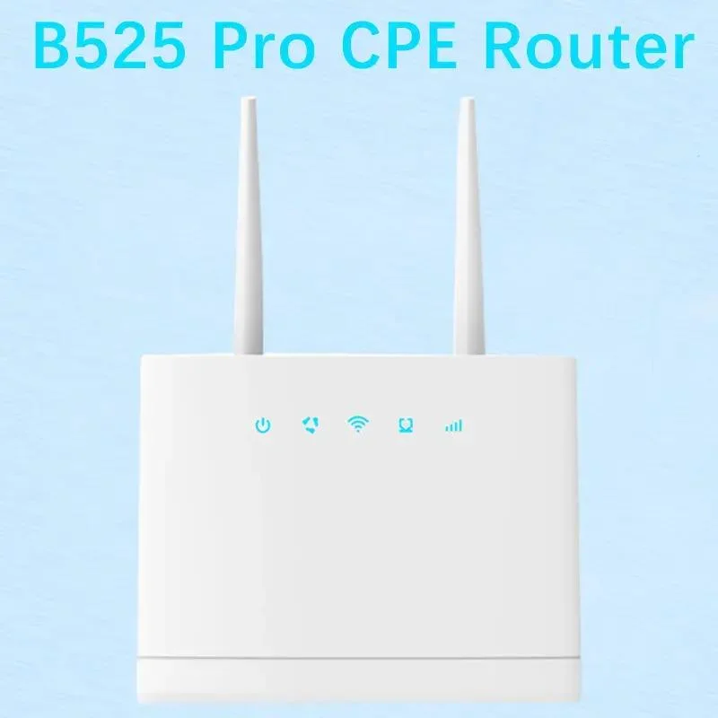 Factory Supply B525 PRO Unlocked 4G LTE CPE Router WiFi Routers WiFi Hotspot Mobile Wireless