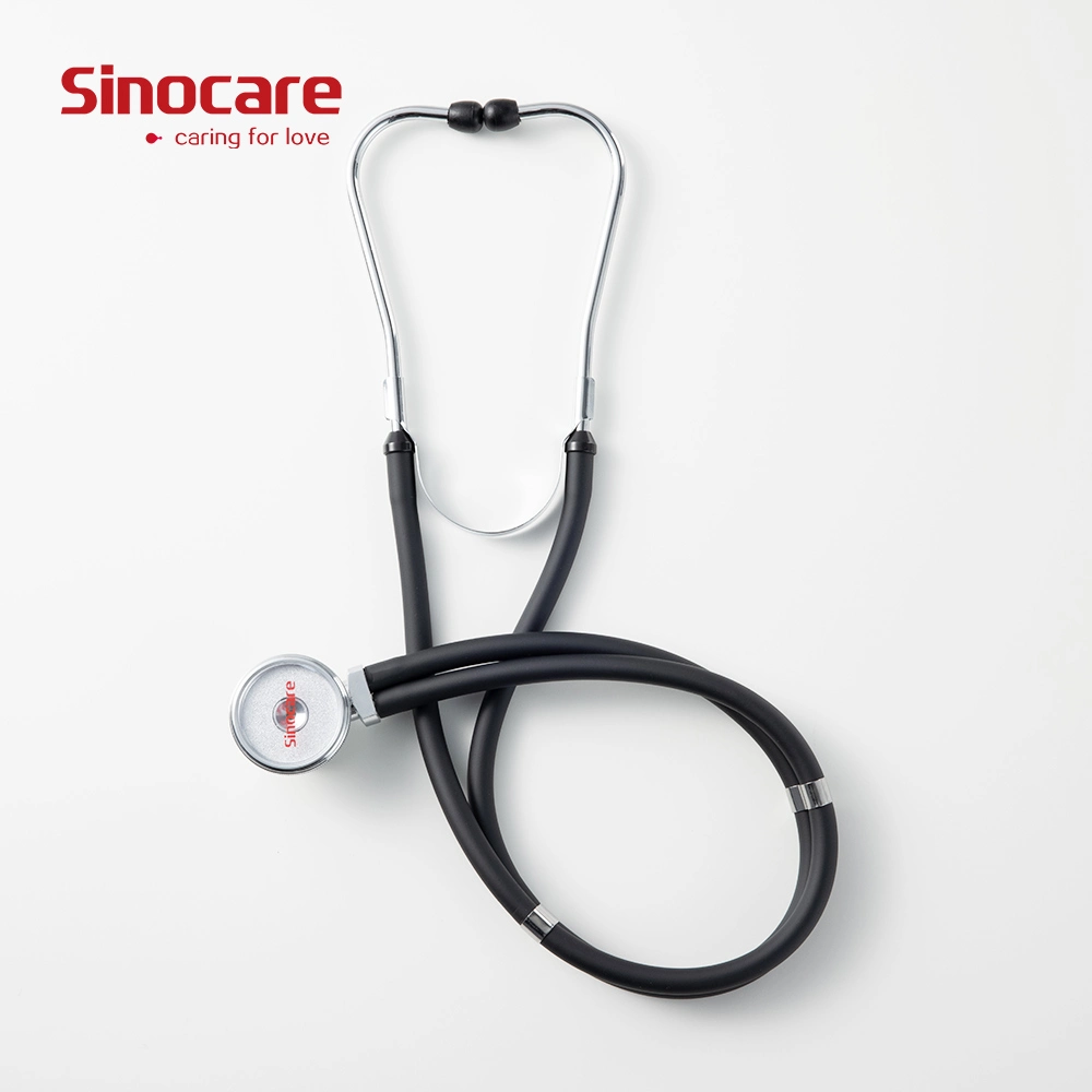 Sinocare Stainless Steel Stethoscope for Child Dual Head Stethoscope Medical Stethoscope