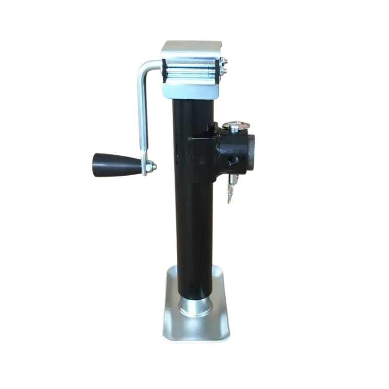 Top Wind Trailer Jack with Swivel Plate