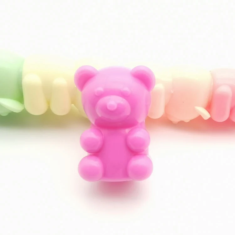 Fabricantes colores promocionales personalizados Cute agua a base de oso de peluche Highlighter