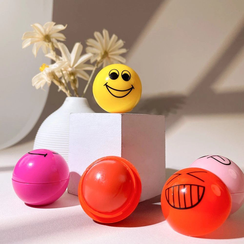 High Quality Lip Moisturizing Balm Spherical Lip Cream Ball 12g Custom Logo