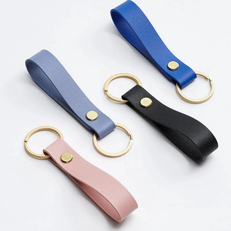 Customize PVC Silicone Soft Rubber Key Chain Sanitize Holder Apple Small Size Custom Logo Free Design 3D Hot Sale Leather Material PU Decoration Keychain