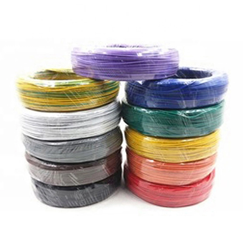 Electrical Wire UL1569 Diameter 1.3mm 26AWG 7/016mm Ts or Bare Copper Conductor Single Core Wire