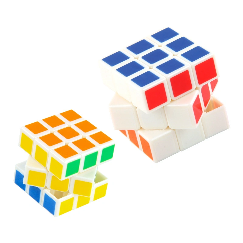 Factory Directly 3X3 Magic Cubes Kids Fidget Toy Stickerless 3 Layers Speed Magic Cube