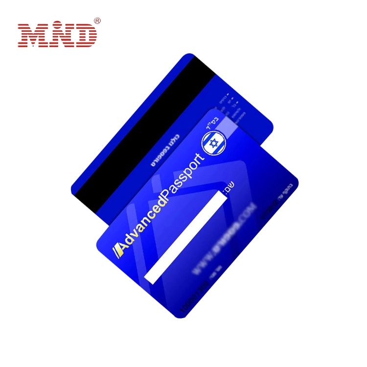 Customized PVC RFID Hotel Key Card with Magnetic Stripe 2750OE