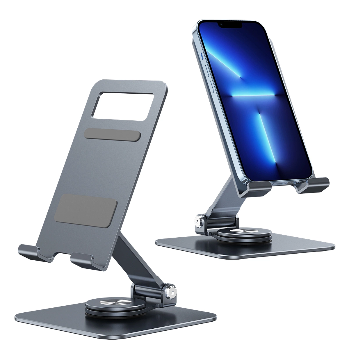 Aluminium Adjustable Folding Portable Flexible 360 Rotate Desk Holder Table Tablet Metal Stand Holder