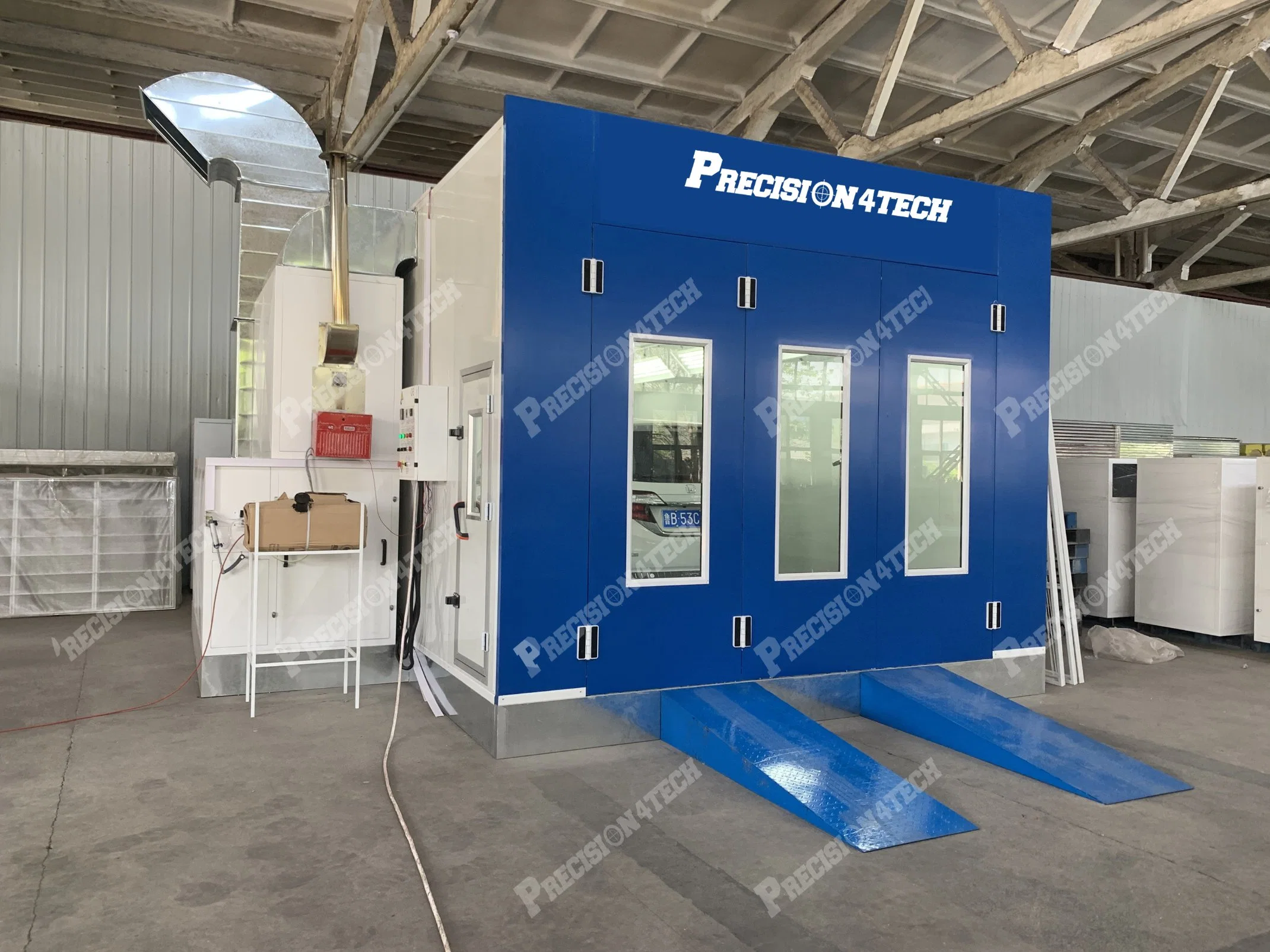 Precision Brand Customized Wholesale/Supplier Hot Model Automotive Spray Painting Cabinet Paint Baking Room Quick Delivery