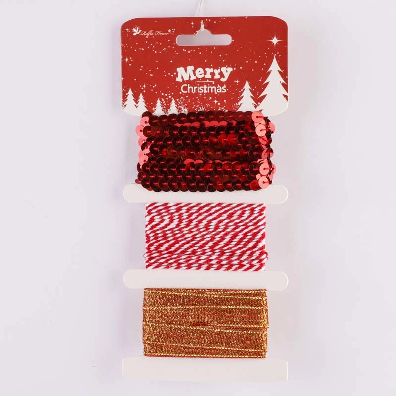 New Design Christmas Combined Rope Set with Different Material Colorful Sets