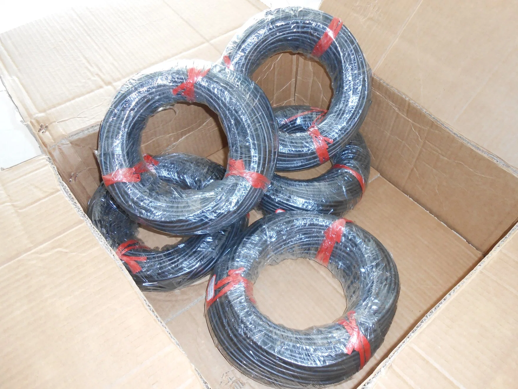 Black FKM Cord, Fluorubber Cord Made with 100% Virgin Fluorubber Rubber Without Smell