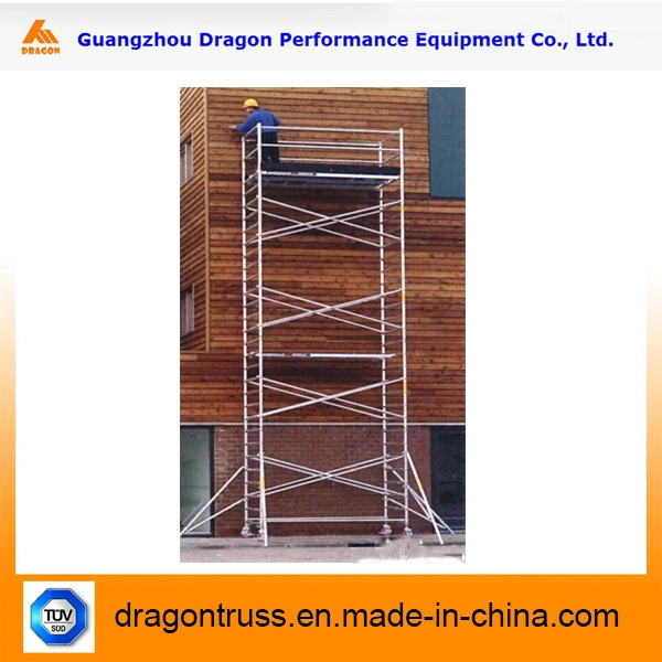 High Qualituy Aluminum Building Material Scaffold Frame Scaffolding for Sale Staging