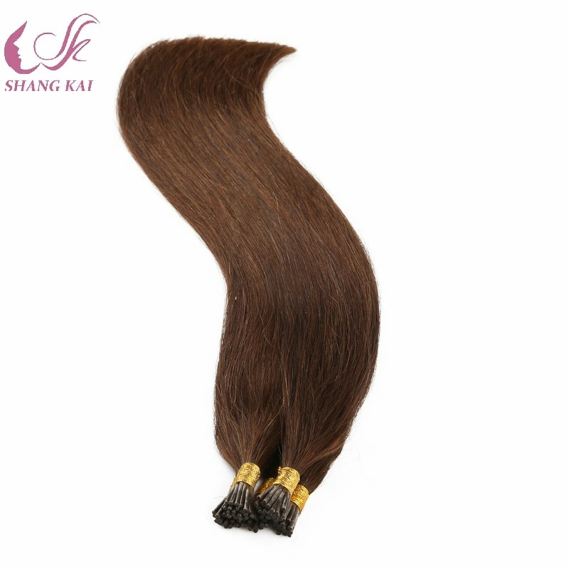 Natural Human Hair Extension Stick I-Tip Remy Hair