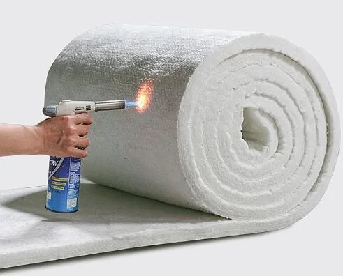 High Temperature Insulation Aluminum Silicate Ceramic Fiber Insulation Cotton Fireproof Cotton Blanket