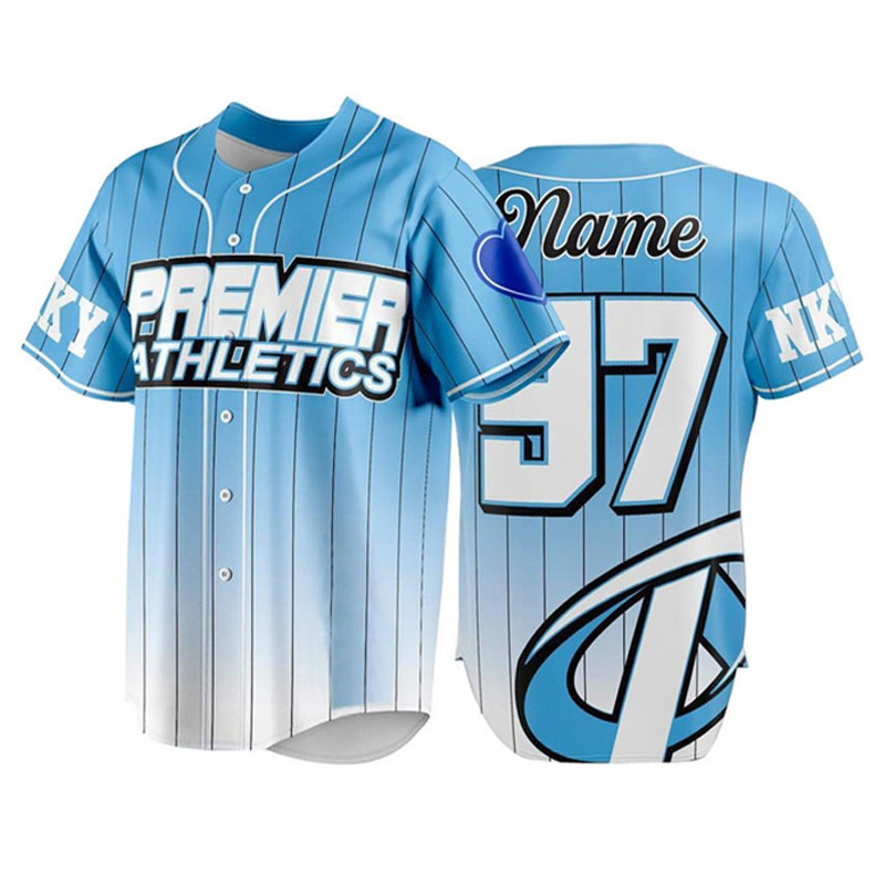 Blank Baseball Jersey Wholesale Cheap USA Baseball Shirts Sublimation Custom Baseball Jersey