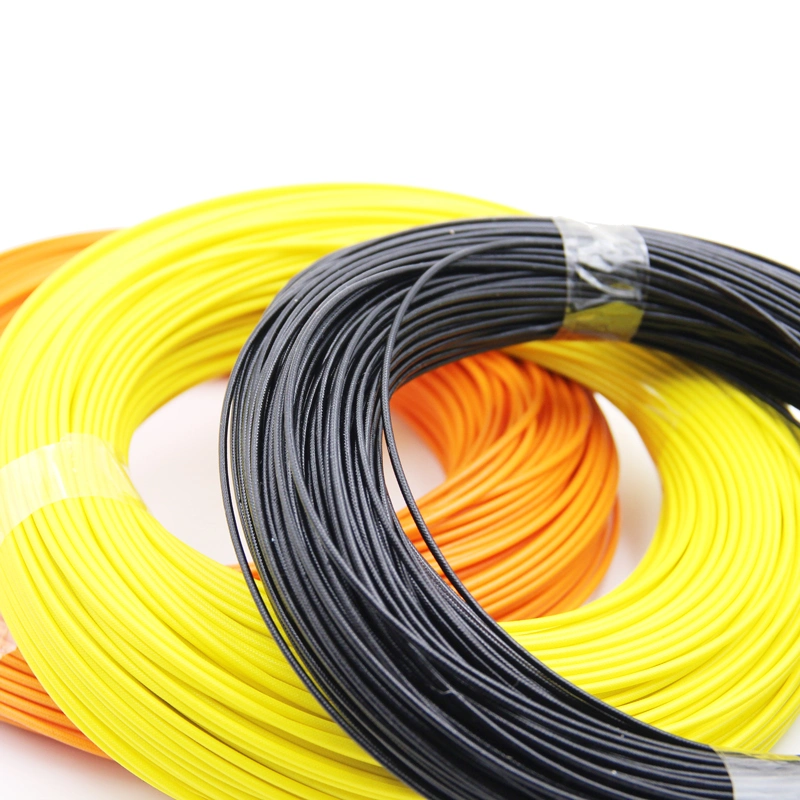 Trançado de cabos de fibra de Silicone oco do tubo isolante flexível