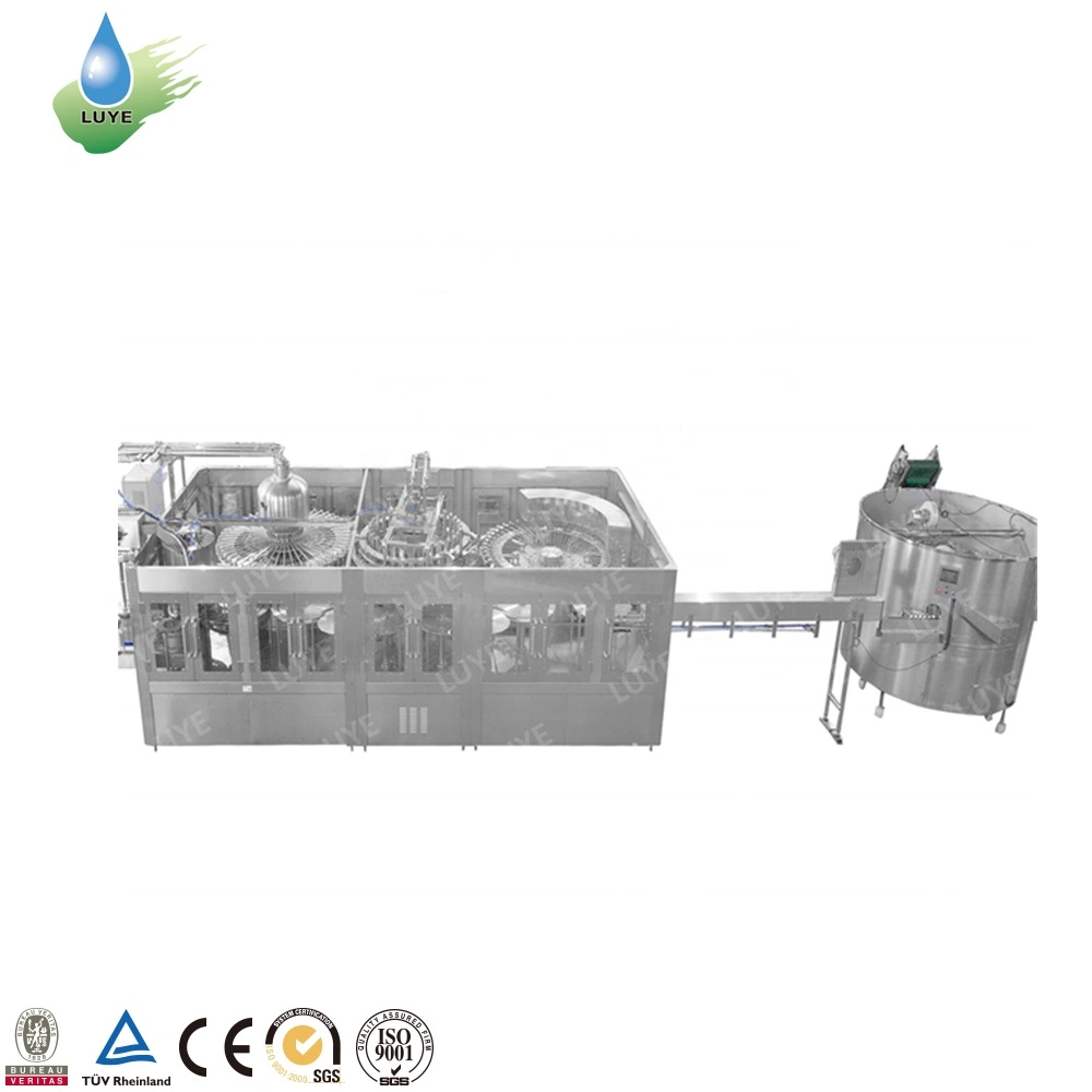 2022 Factory Automatic Pet Plastic Bottle Production Line Beverage Soft Drink Fill Sparking Mineral Pure Water Aqua Juice Liquid Filling Bottling Machine