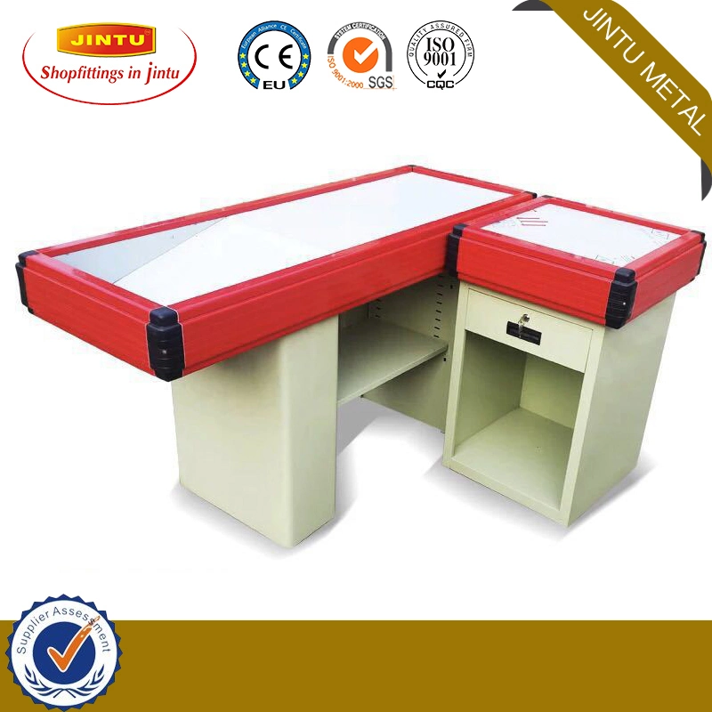 Supermarket Check out Counter with High quality/High cost performance and Competitive Price