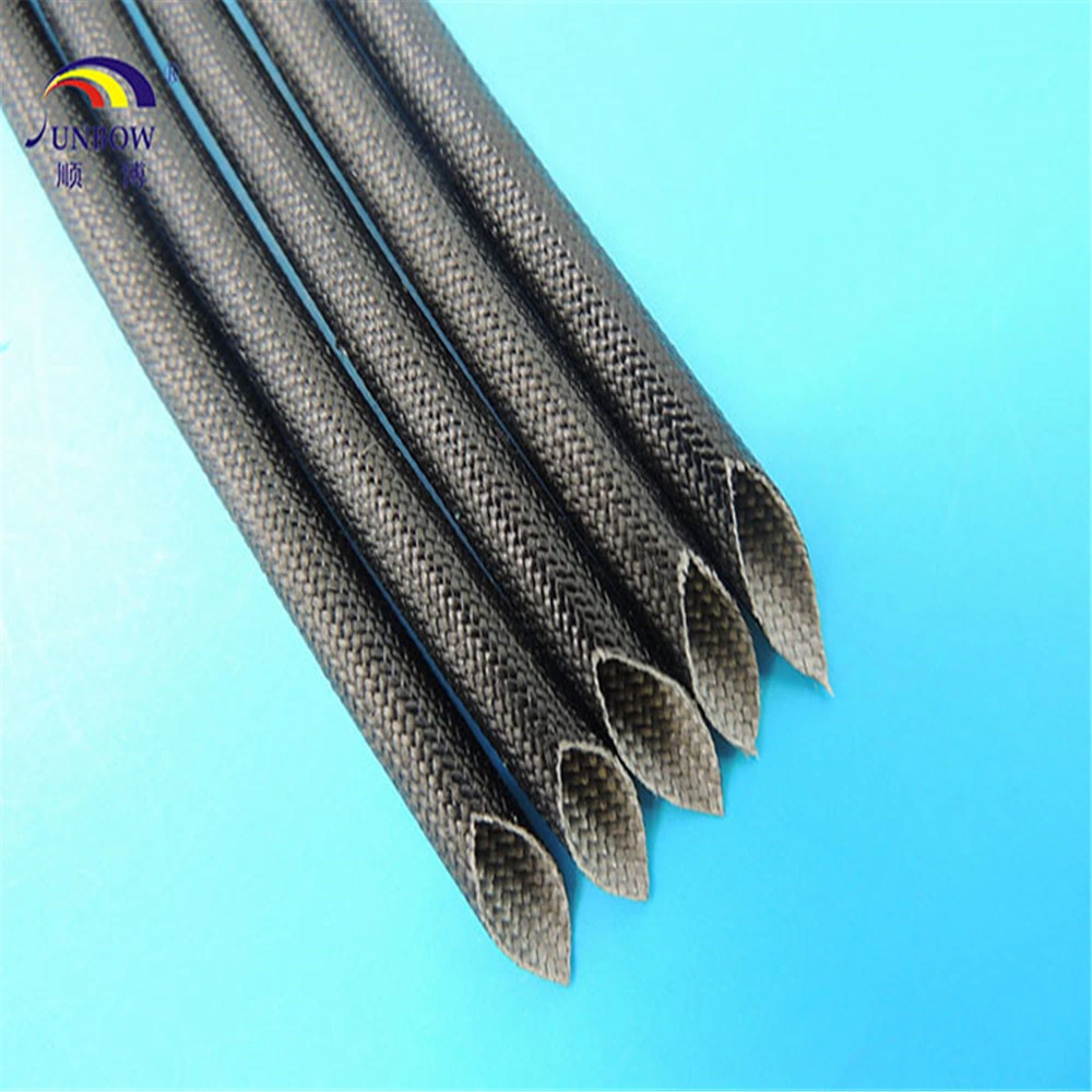 Factory Direct Sale 1.2kv Silicone Coated Fiberglass Sleeving