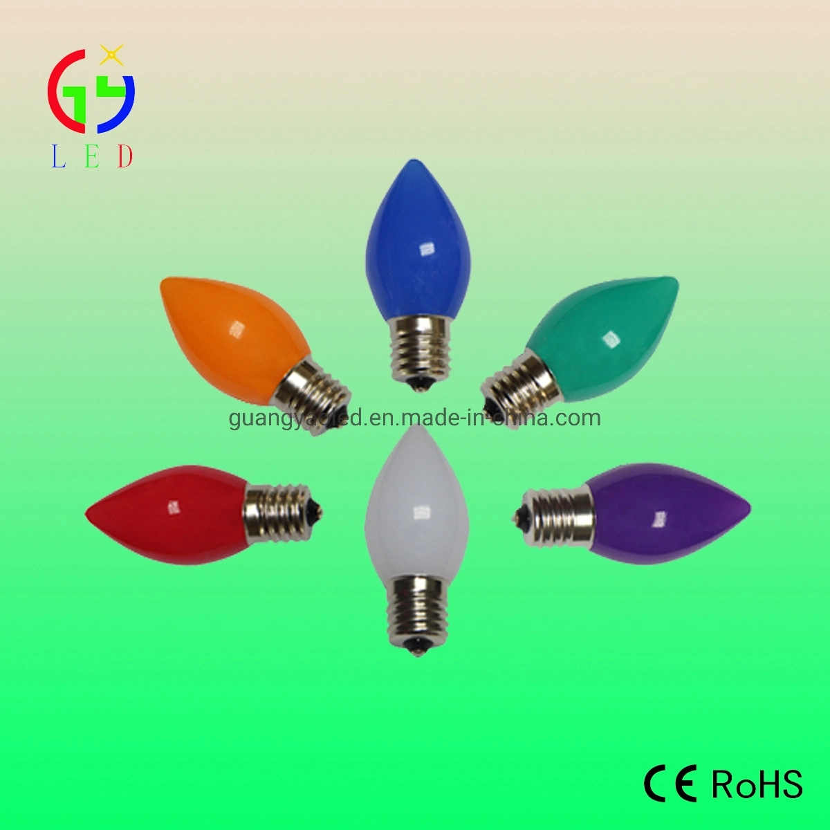 Nice Look of LED A19 E26/E27/B22 Decorations Bulbs LED A60 Festival Multicolors Light Lamp