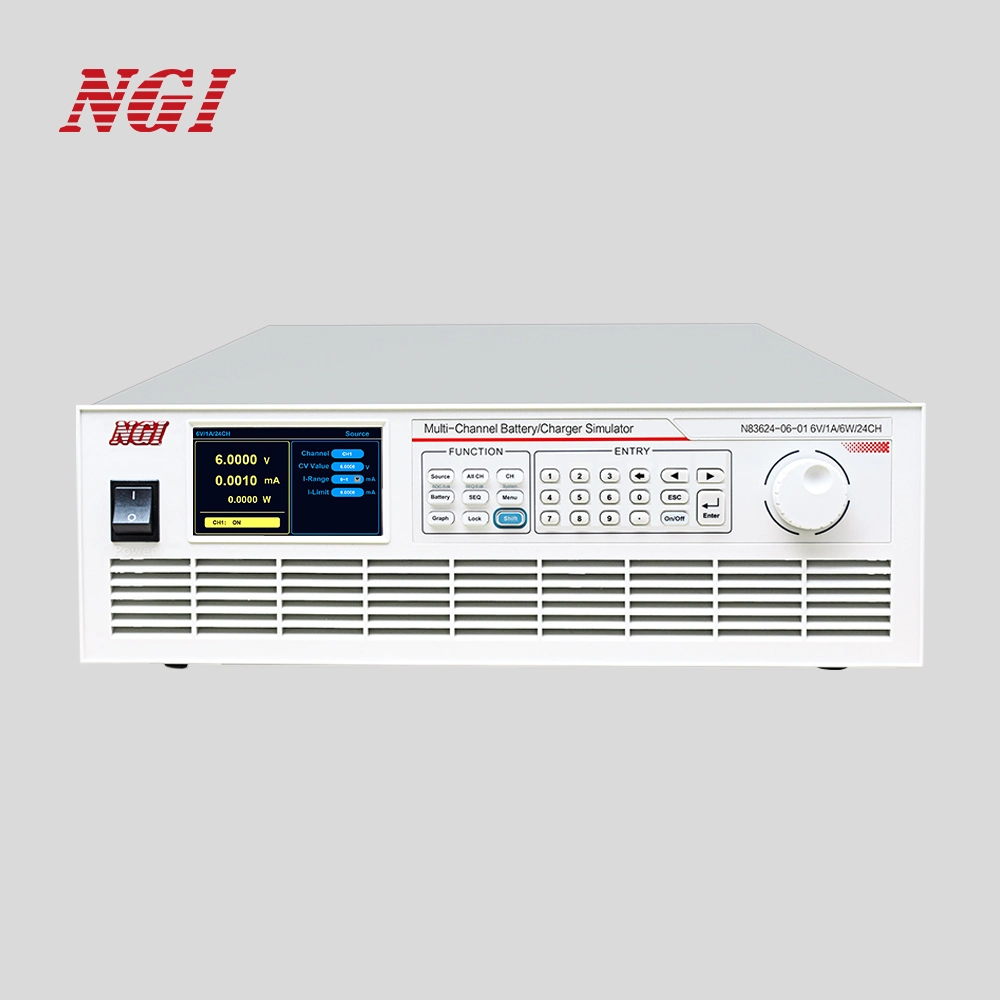 Multicell Li-ion Battery Simulator for Electric Motor Battery Management System Test