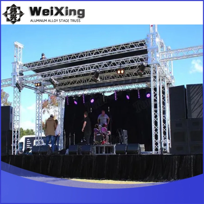 52ftx33ftx33FT, Lightweight Line Array Speaker Lifting Stand Truss Audio System Line Array Stage Truss Eventos Aluminum