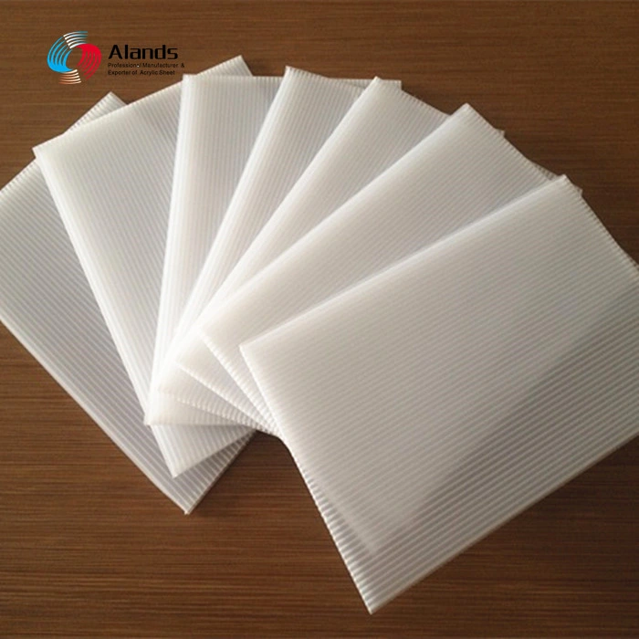 Water-Proof PP Hollow Sheet White PP Corrugated Sheet 1220X2440mm for Printing