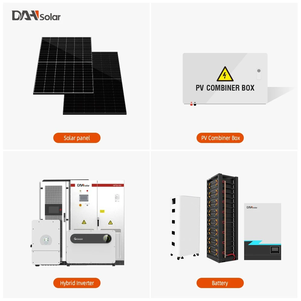 Dah Solar 12kw Complete Home Hybrid Solar Energy System