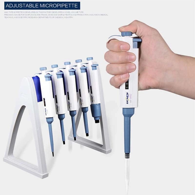 Outils de transfert de réactif médical précis des pipettes de pipetage réglable