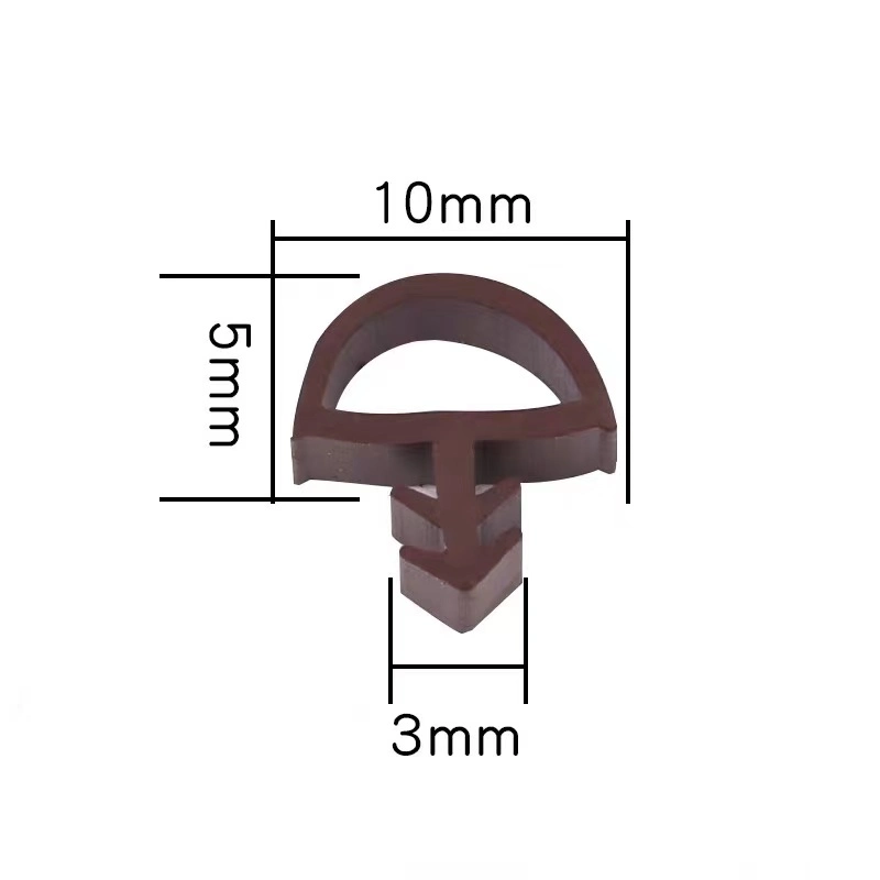 Porta de alumínio e vidro EPT/TPV/EPDM/PVC junta de borracha faixa de tempo do perfil da Junta
