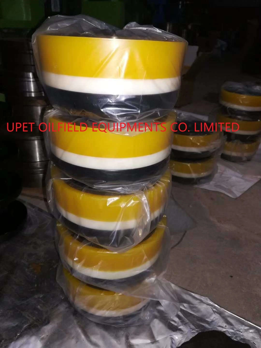 Mud Pump Pump Piston Urethane Bonded 6-1/2" Llu-64-L15