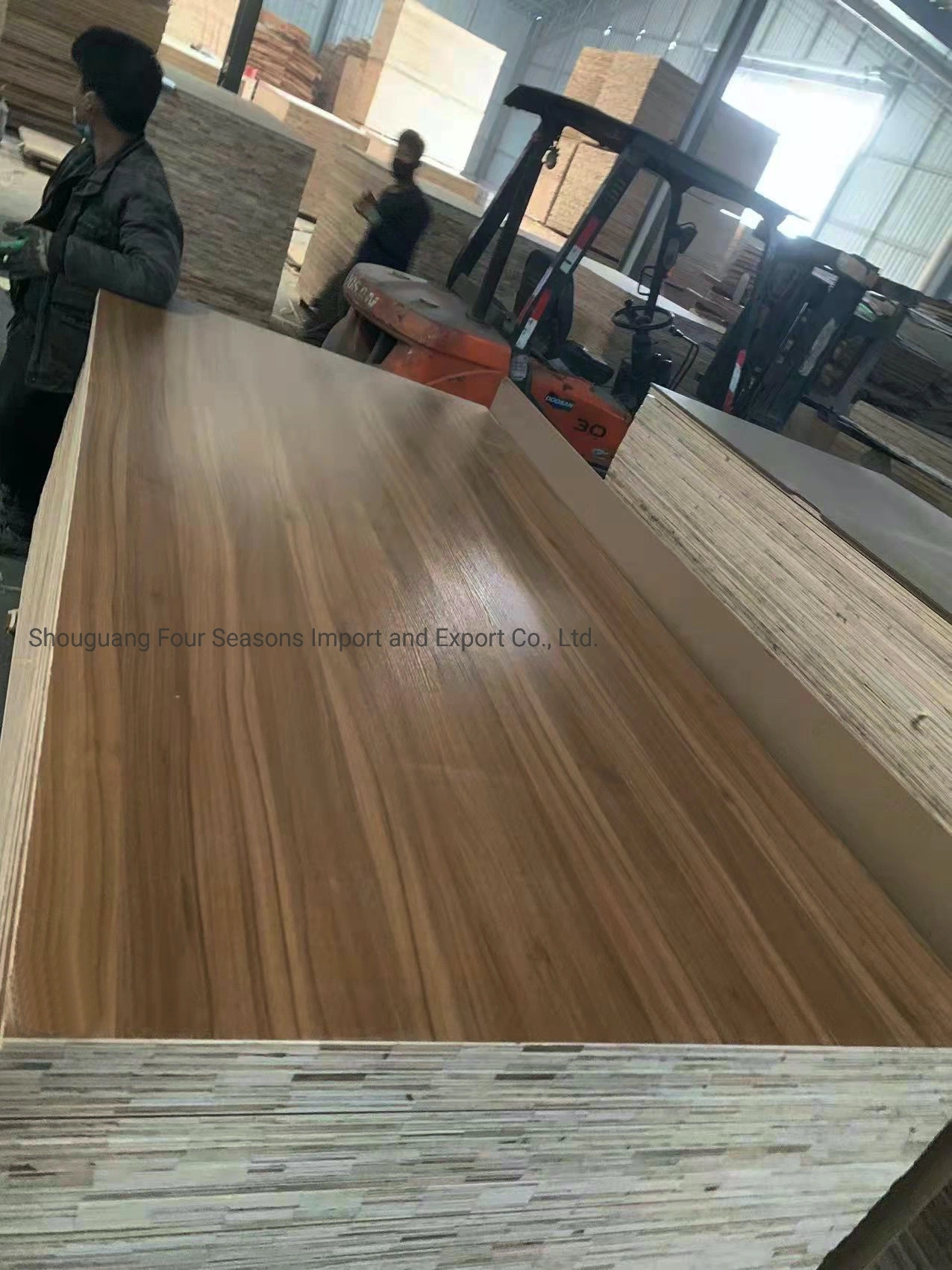 12mm Melamine Paper Faced High quality/High cost performance  Melamine MDF /Plywood for Cabinets Furniture