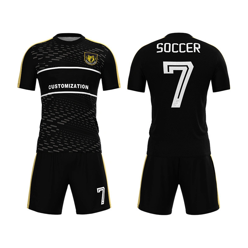 Design Team Name Custom High quality/High cost performance  Soccer Breathable Soccer Uniform Football Jersey