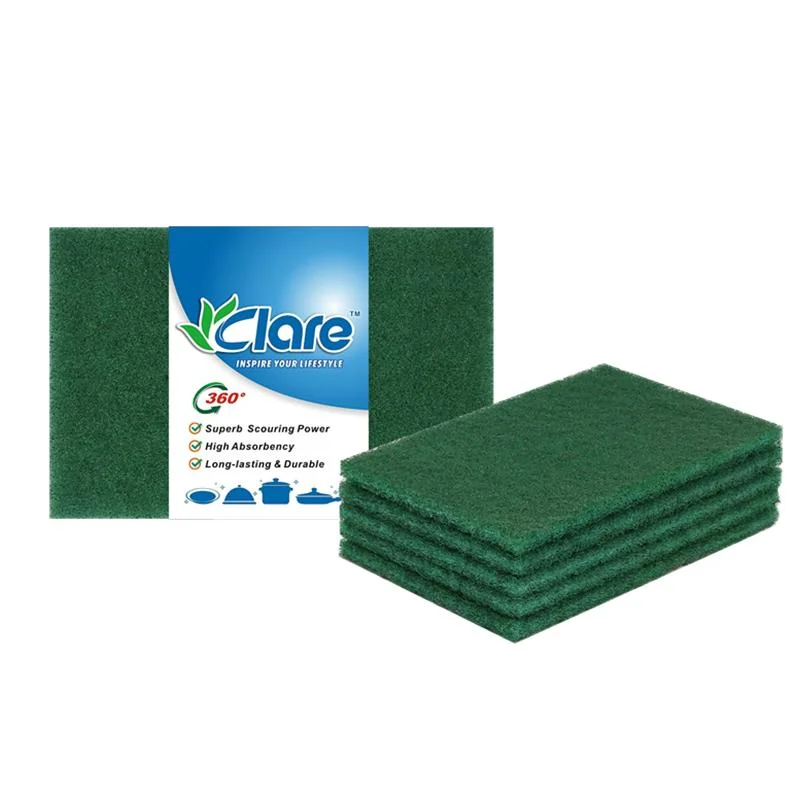 5 PCS Heavy Duty Scouring Pad (packing with card)