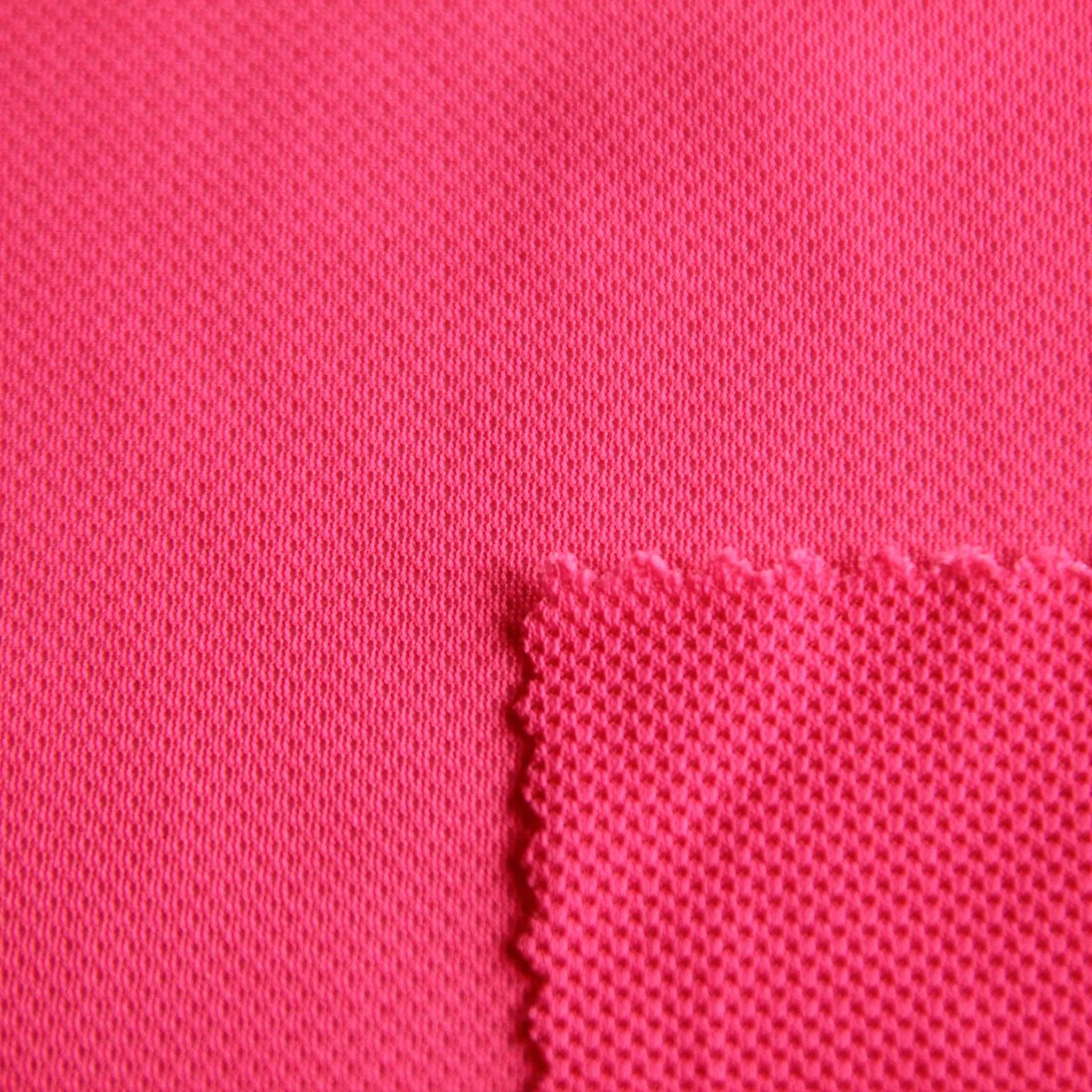 Red Nylon Spandex Mesh Fabric for Lining/Jacket Inner