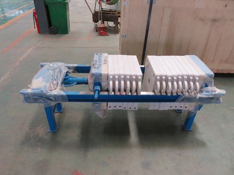 High Temperature Resistant Automated Jack Filter Press Plate and Frame Solid-Liquid Separation Equipment