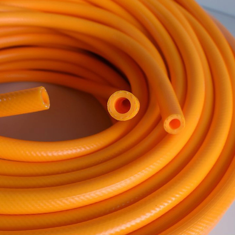 5 Layer Fiber Reinforced Braided Plastic 8.5mm High Pressure PVC Agriculture Spray Hose