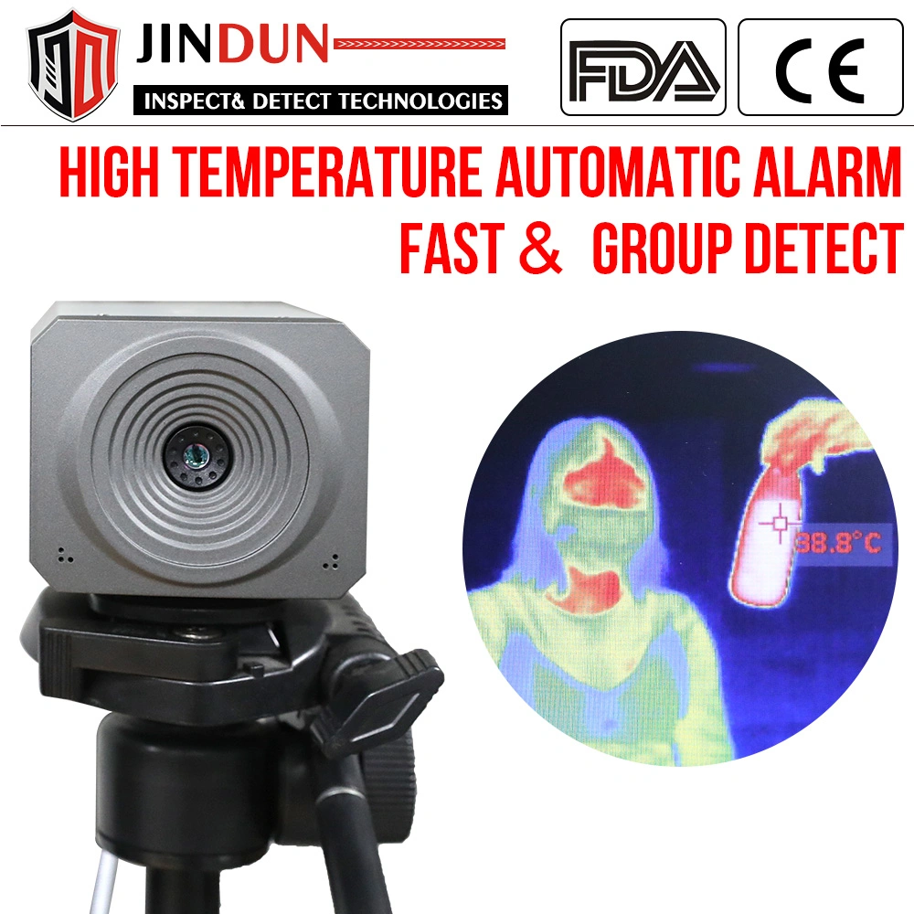 Infrared Thermal Imaging IP Camera for Human Body Temperature Detection