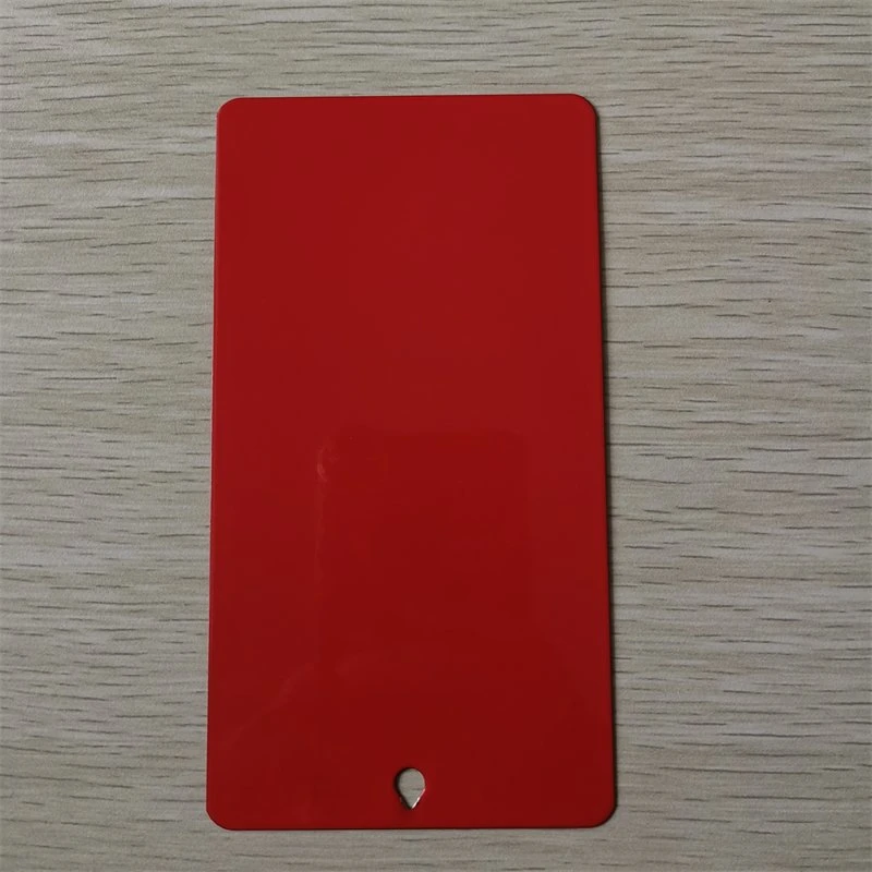 Ral 3028 Red Effect Coating Technology Metal Painting Polyester Powder Coating Paint