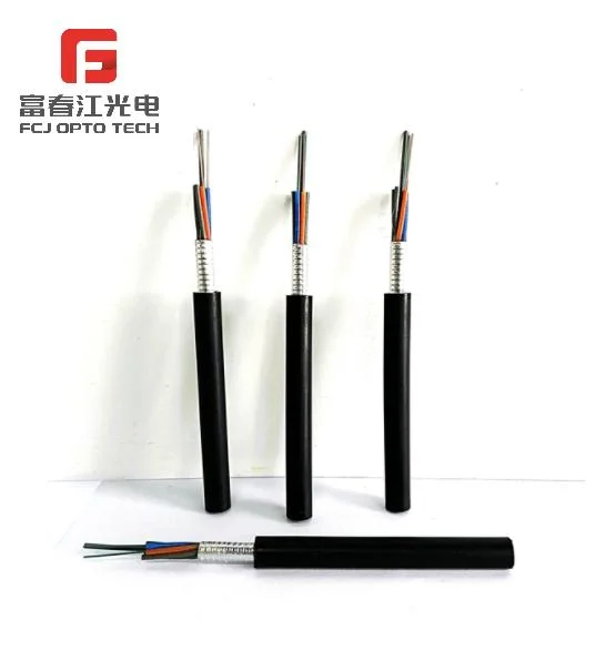 Fcj Outdoor Armored Stranded Loose Tube Fiber Optic Cable GYTA53